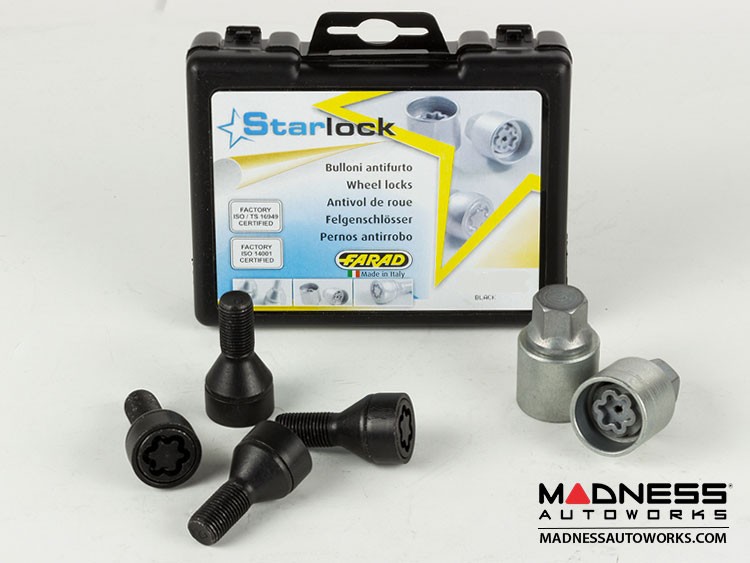 smart fortwo Lug Bolt and Lock Set 451 model Farad Set of 12